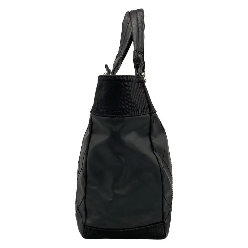 Chanel Paris Biarritz Tote MM Tote Bag Coated Canvas Nylon Leather